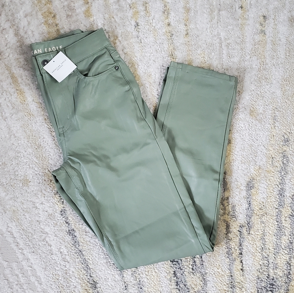 NWT American Eagle Faux Leather Pant